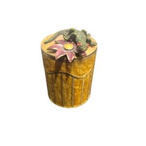 Bombay Company Jeweled Salamander/Lizard Candle/Trinket Holder